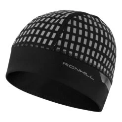 RONHILL Afterhours Beanie Black/Bright White/Reflect