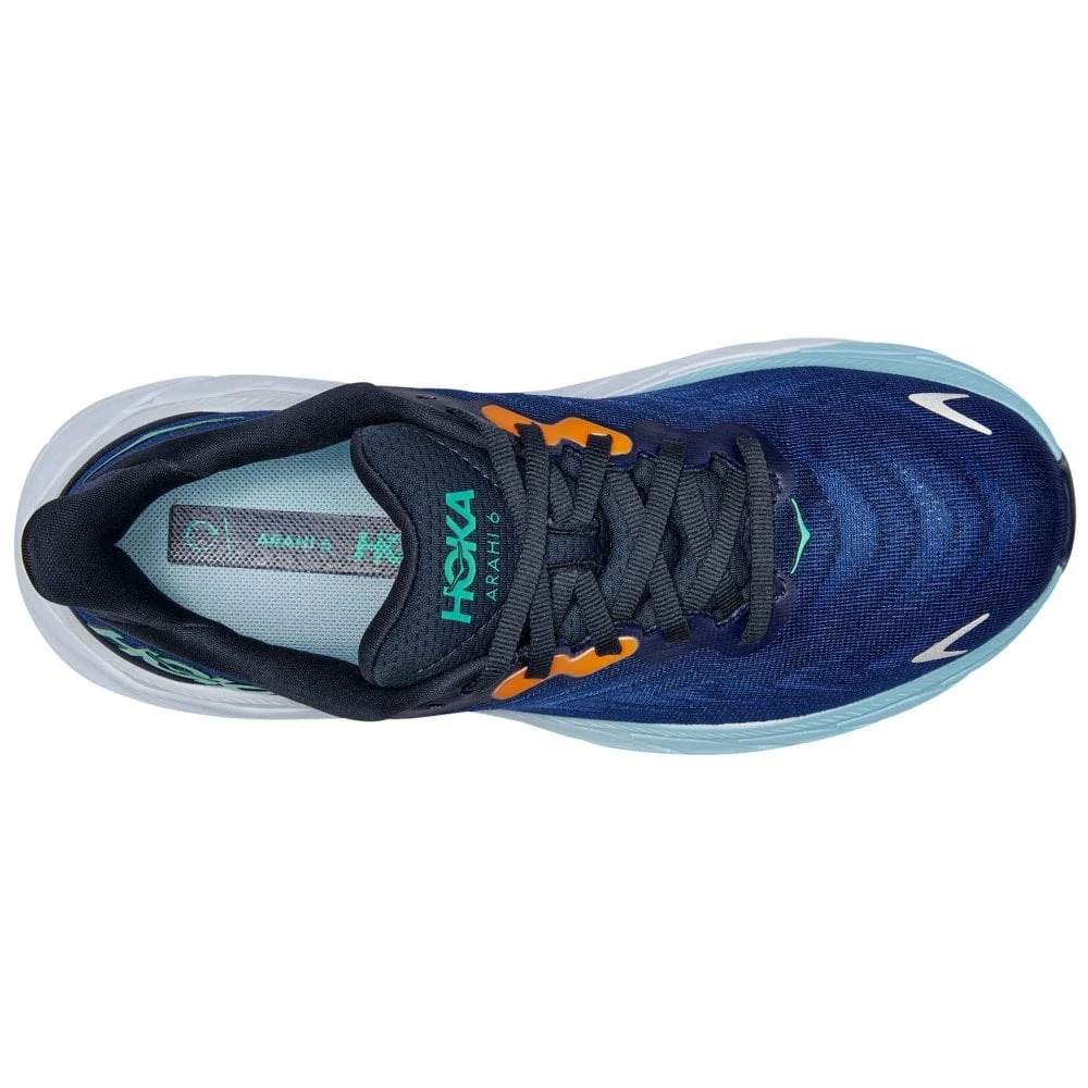 Hoka Arahi 6 Womens Running Shoes Outerspace/Bellwether Blue 5 Hoka Arahi 6 Womens Running Shoes Outerspace/Bellwether Blue - Image 3