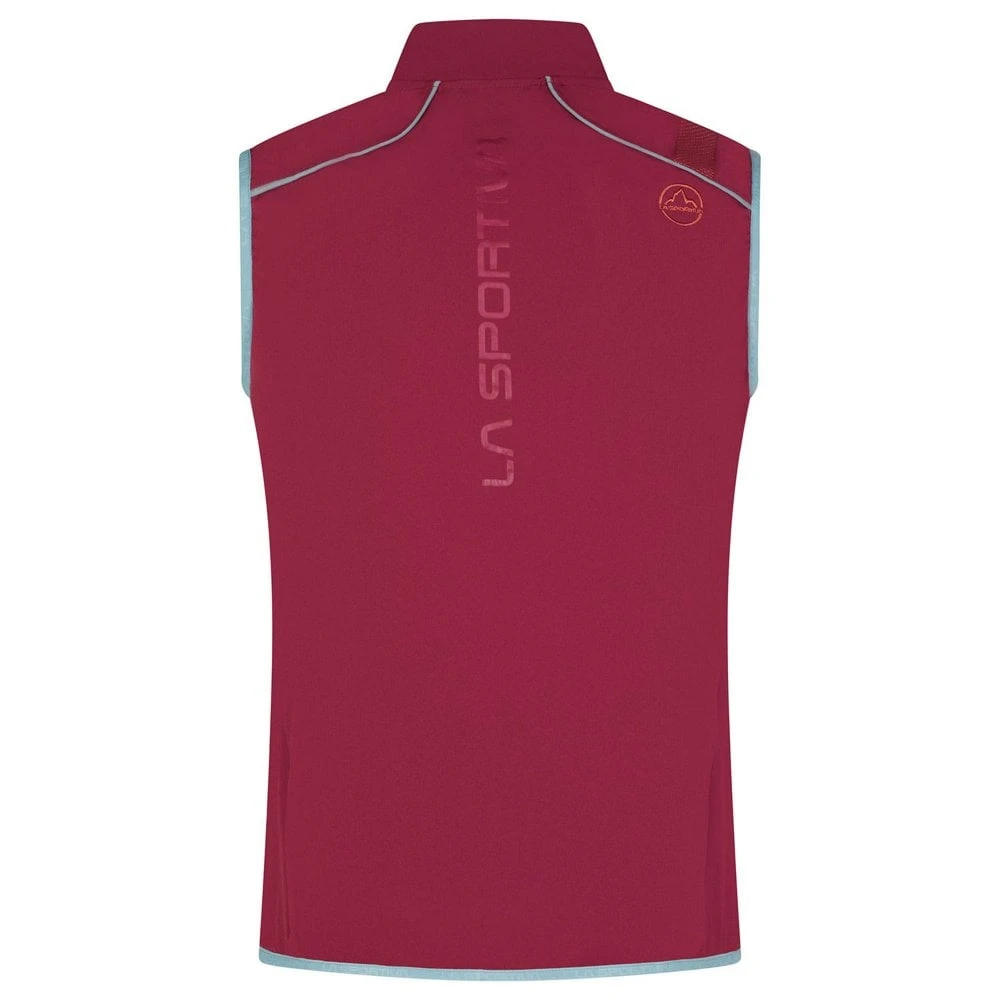 La Sportiva Aria Vest Womens Running Gilet Paprika/Red Plum 4 La Sportiva Aria Vest Womens Running Gilet Paprika/Red Plum - Image 2