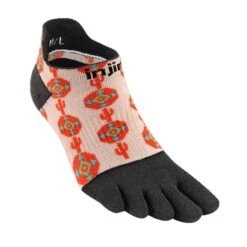 Injinji Artist Designed No Shoe Women's Running Toe Socks Pathfinder