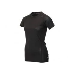 AT/C Merino Short Sleeve Tee Black Womens