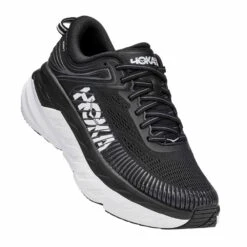 Hoka Bondi 7 Wide 2E Mens Road Running Shoes Black/White 7 Hoka Bondi 7 Wide 2E Mens Road Running Shoes Black/White -Sports Apparel Shop bondi 7 wide 2e mens road running shoes black white p7678 30322 image