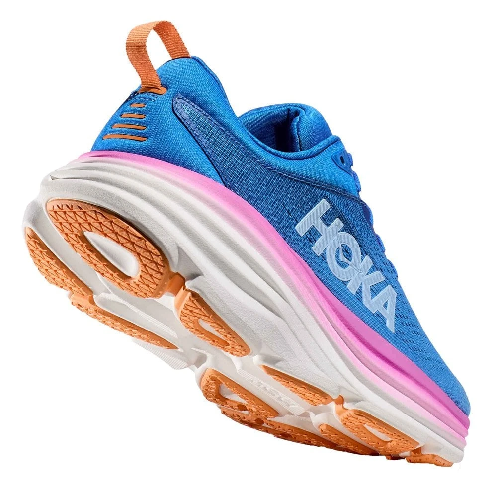 Hoka Bondi 8 Wide D Womens Running Shoes Coastal Sky/All Aboard 4 Hoka Bondi 8 Wide D Womens Running Shoes Coastal Sky/All Aboard - Image 2