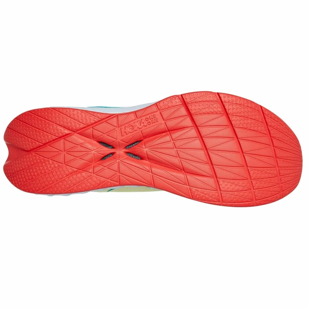 Hoka Carbon X 2 Womens Running Shoes Luminary Green/Hot Coral 5 Hoka Carbon X 2 Womens Running Shoes Luminary Green/Hot Coral - Image 3