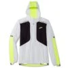 BROOKS Carbonite Mens Wind Resistant & Water Resistant Running Jacket Icy Grey/Black/Nightlife