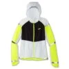 BROOKS Carbonite Womens Wind & Water Resistant Running Jacket Icy Grey/Black/Nightlife