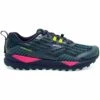 BROOKS Cascadia 15 Womens Trail Running Shoes Navy/Pink/Yellow 1 BROOKS Cascadia 15 Womens Trail Running Shoes Navy/Pink/Yellow -Sports Apparel Shop cascadia 15 womens b width standard cushioned trail running shoes navy pink yellow p6589 26001 image