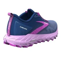 BROOKS Cascadia 17 Womens Trail Running Shoes Navy/Purple/Violet -Sports Apparel Shop cascadia 17 womens trail running shoes navy purple violet p8251 32780 image