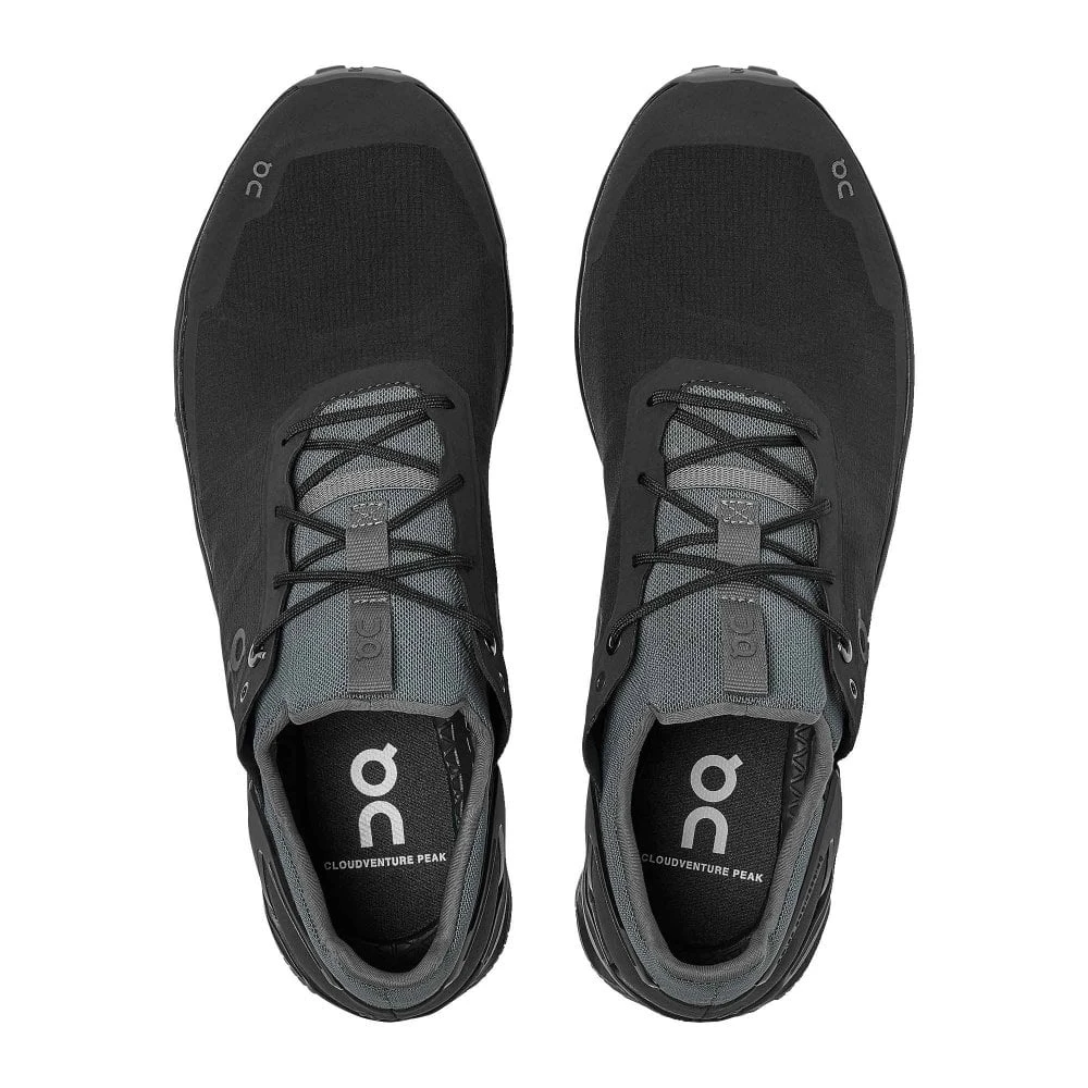 On Cloudventure Peak Mens Trail Running Black/Rock 5 On Cloudventure Peak Mens Trail Running Black/Rock - Image 3