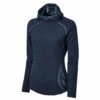 OMM Core+ Insulated & Sweat Wicking Womens Running Hoodie Navy