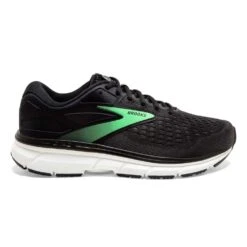 BROOKS Dyad 11 Wide D Womens Running Shoes Black/Ebony/Green