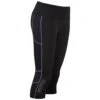 OMM Flash Tights 0.75 Womens Cropped Running Tights Black/Purple -Sports Apparel Shop flash tights 0 75 womens cropped running tights black purple p6737 26605 image