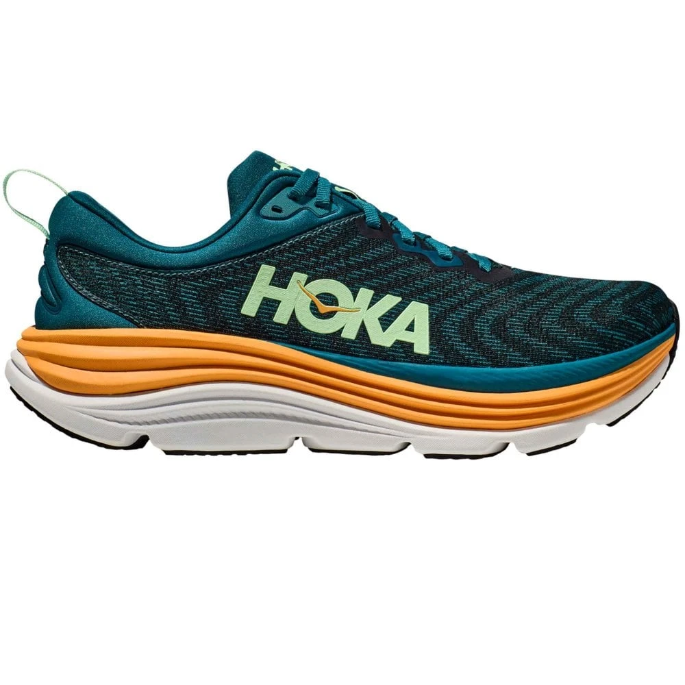 Hoka Gaviota 5 Mens Running Shoes Deep Lagoon/Sherbet 3 Hoka Gaviota 5 Mens Running Shoes Deep Lagoon/Sherbet