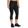 BROOKS Greenlight Capri Womens Cropped Running Tights Black Hat/Jacquard 1 BROOKS Greenlight Capri Womens Cropped Running Tights Black Hat/Jacquard -Sports Apparel Shop greenlight capri womens cropped running tights black hat jacquard p6347 25009 image