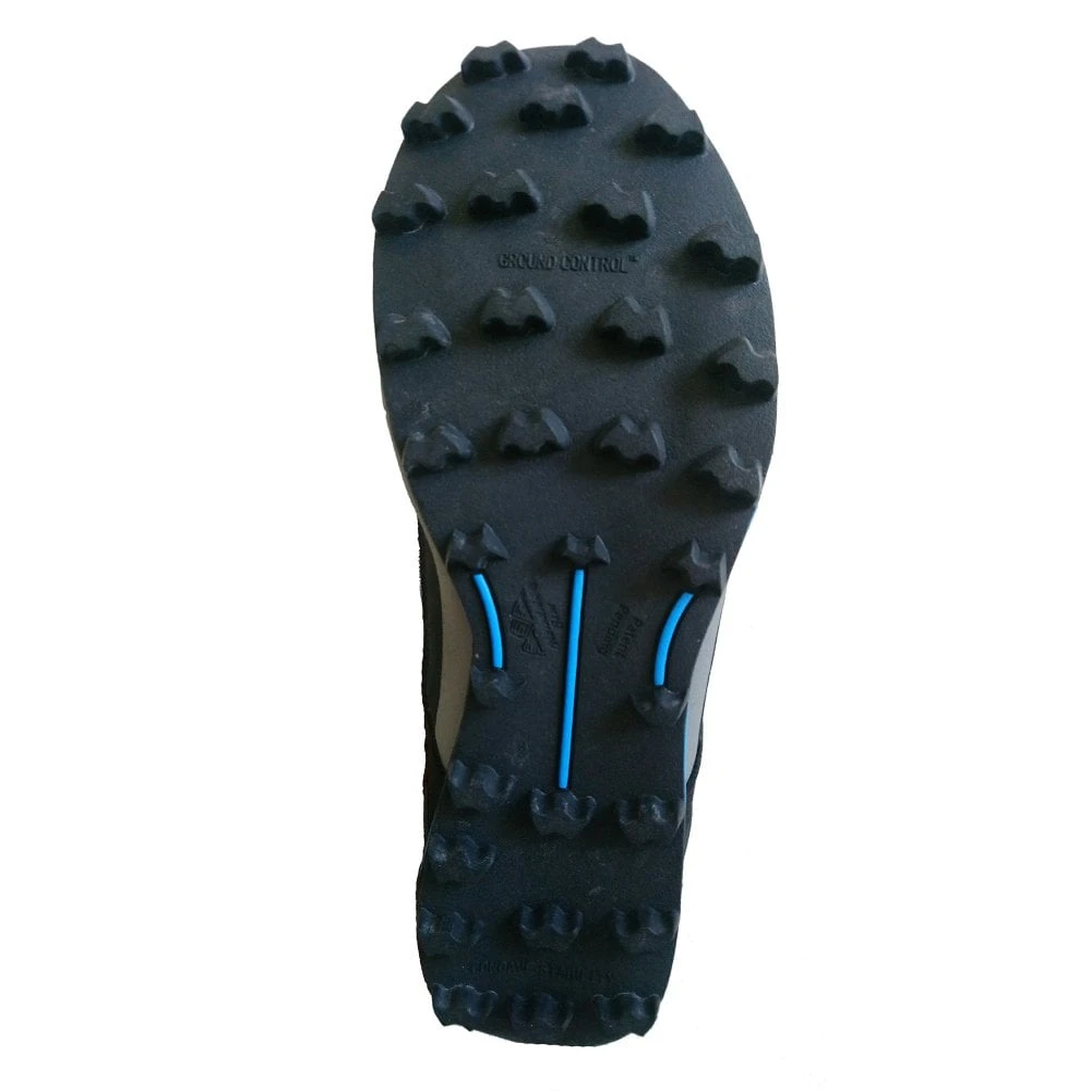 Ground Control Wider Fit Fell Running Shoes Black/Grey/Blue 4 Ground Control Wider Fit Fell Running Shoes Black/Grey/Blue - Image 2