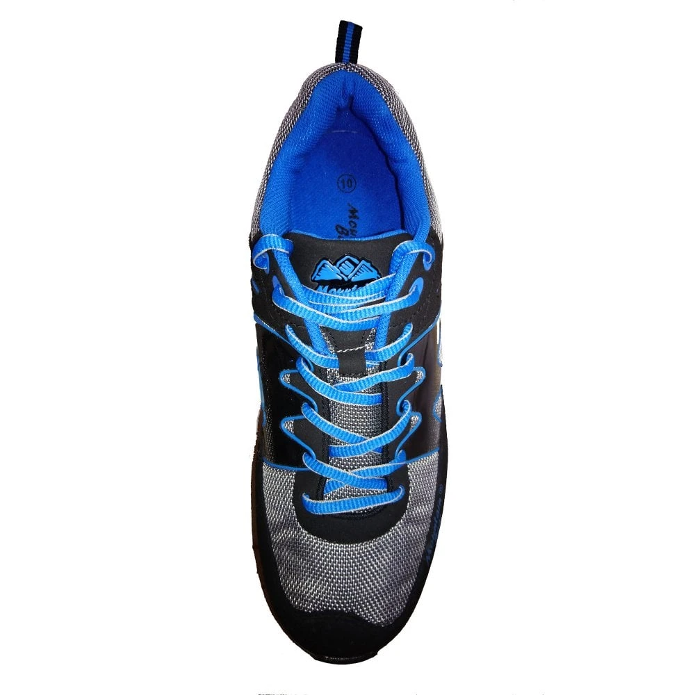 Ground Control Wider Fit Fell Running Shoes Black/Grey/Blue 6 Ground Control Wider Fit Fell Running Shoes Black/Grey/Blue - Image 4