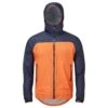 OMM Halo+ Mens Waterproof Running Jacket Navy/Orange -Sports Apparel Shop halo mens waterproof running jacket navy orange p6566 26619 image
