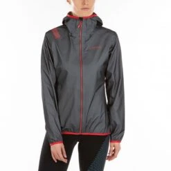 La Sportiva Iliad GTX Womens FULLY WINDPROOF & WATERPROOF Running Jacket Carbon