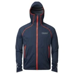 OMM Kamleika Mens Waterproof Running Jacket With Stretch Navy