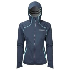 OMM Kamleika Womens Waterproof Running Jacket With Stretch Navy
