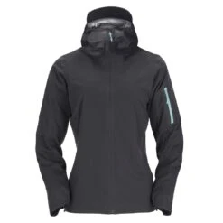 Rab Kinetic Ultra Womens Waterproof Jacket Anthracite