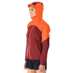 Sports Apparel Shop -Sports Apparel Shop kinetic ultra womens waterproof jacket red grapefruit deep heather p7323 28811 image