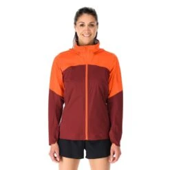 Rab Kinetic Ultra Womens Waterproof Jacket Red Grapefruit/Deep Heather -Sports Apparel Shop kinetic ultra womens waterproof jacket red grapefruit deep heather p7323 28813 image