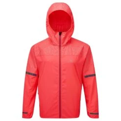 RONHILL Life Nightrunner Womens Running Jacket Hot Pink/Pewter/Reflect