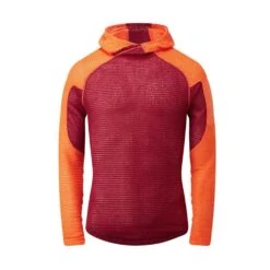 OMM Men's Core Hoodie Dark Red/Orange