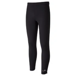 RONHILL Mens Core Running Tights Black/Bright White