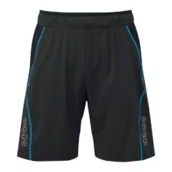 OMM Mens Pace Shorts (Twin Layer) Black/Blue