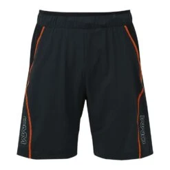 OMM Mens Pace Shorts (Twin Layer) Black/Orange