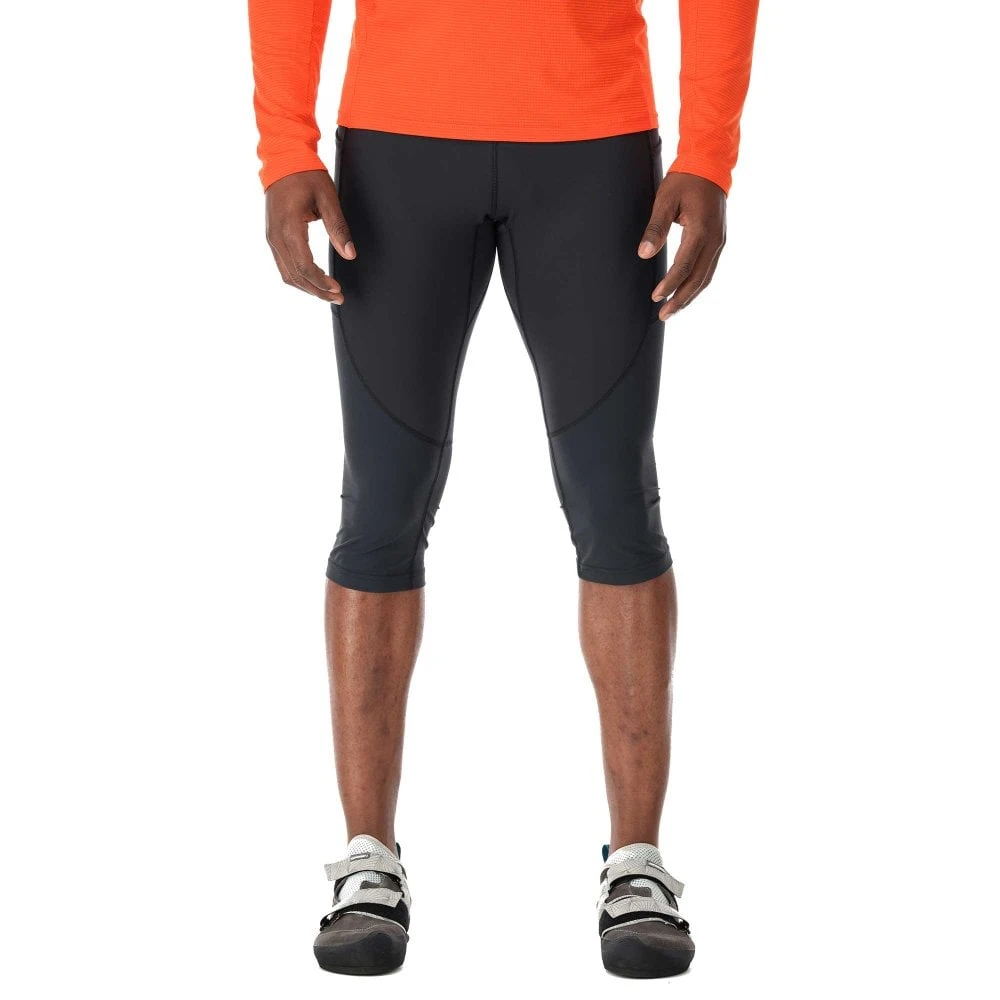 Rab Men's Talus 3/4 Running Tights Black 3 Rab Men's Talus 3/4 Running Tights Black
