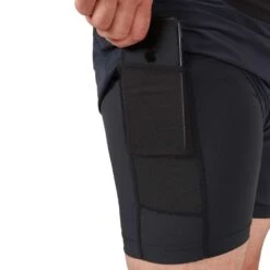 Rab Men's Talus Trail Running Shorts Ebony (Zest) -Sports Apparel Shop mens talus trail running shorts ebony zest p7827 30970 image