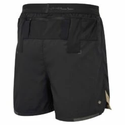 RONHILL Mens Tech Ultra 5" Running Shorts Black/Latte -Sports Apparel Shop mens tech ultra 5 running shorts black latte p8025 31766 image
