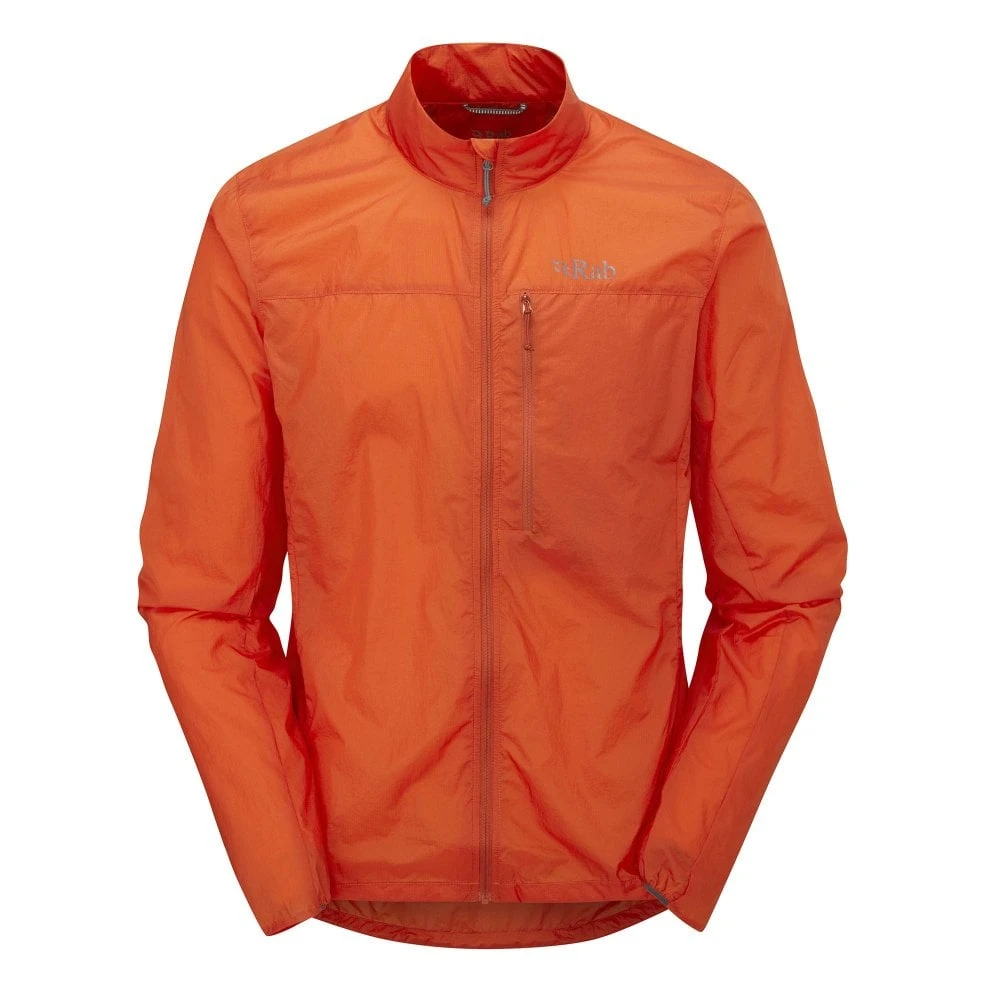 Rab Men's Vital Windproof Jacket Firecracker 3 Rab Men's Vital Windproof Jacket Firecracker
