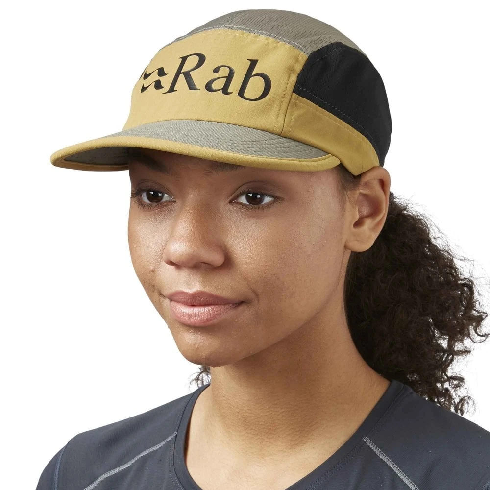 Rab Momentum 5 Panel Cap Footprint/Light Khaki 5 Rab Momentum 5 Panel Cap Footprint/Light Khaki - Image 3