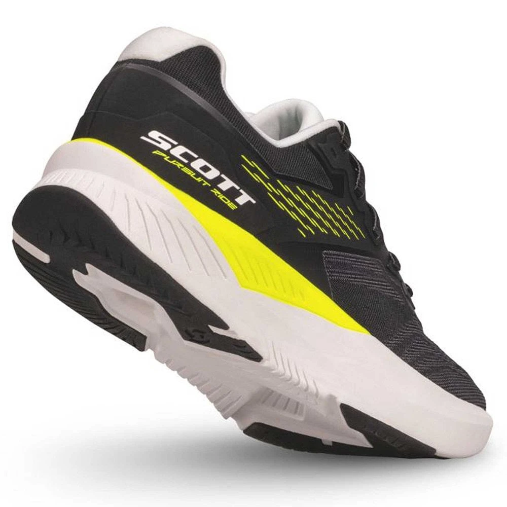 Scott Pursuit Ride Men's Running Shoes Black/Yellow 4 Scott Pursuit Ride Men's Running Shoes Black/Yellow - Image 2