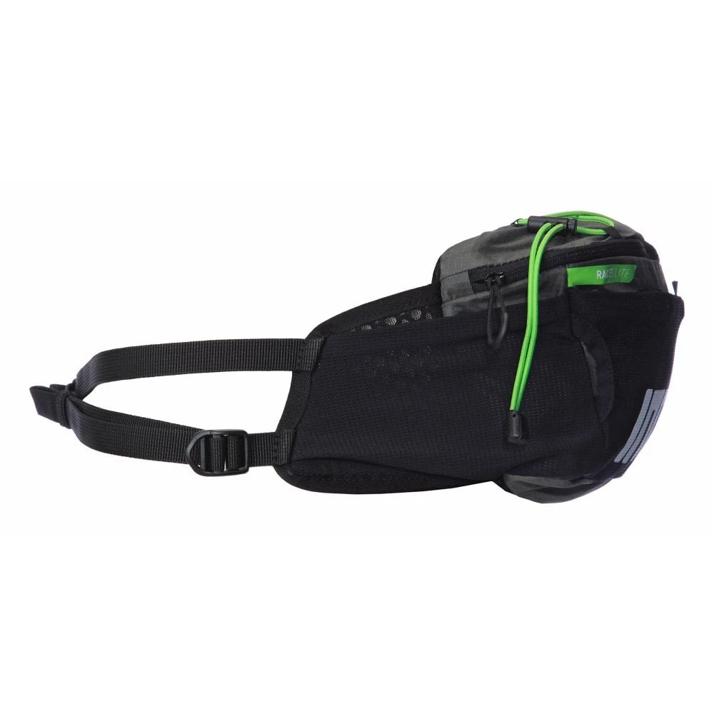 Race Elite Waist Pack/Bum Bag For Running Black/Grey 4 Race Elite Waist Pack/Bum Bag For Running Black/Grey - Image 2