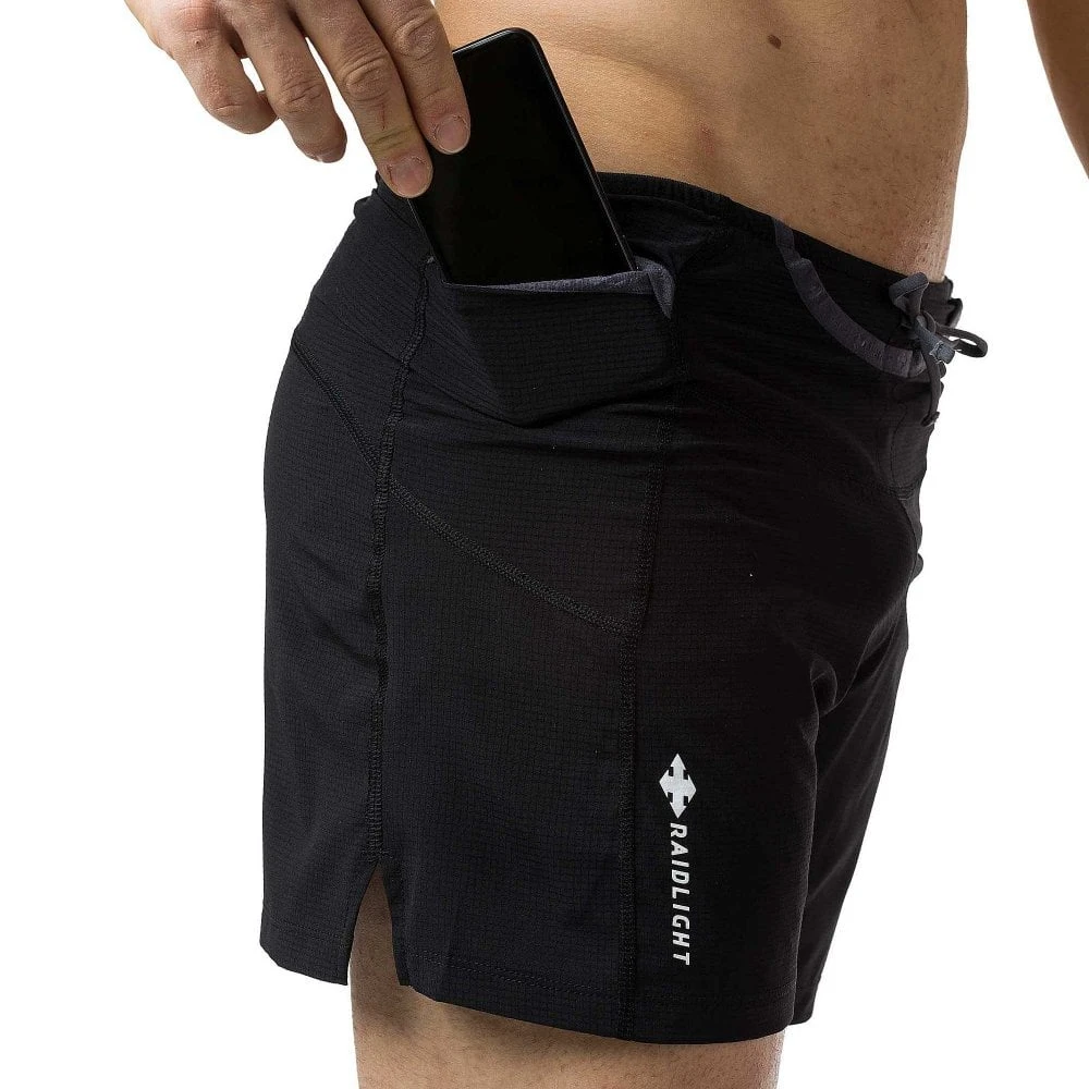 Raidlight Responsiv Mens Running Shorts With Pockets Black 6 Raidlight Responsiv Mens Running Shorts With Pockets Black - Image 4