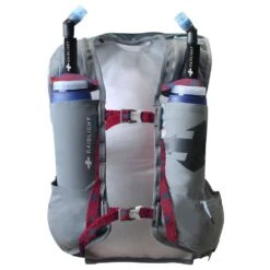 Raidlight Responsive 18L Mens Running Hydration Vest With High Volume Storage (2x 600ml Bottles INCLUDED) Grey