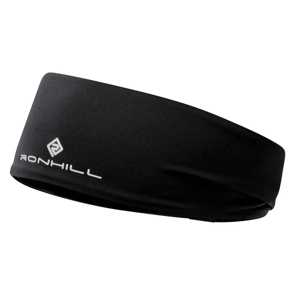 RONHILL Reversible Revive Headband All Black 3 RONHILL Reversible Revive Headband All Black