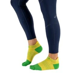 Injinji Run Lightweight No-Show Womens Running Toe Socks Citrus -Sports Apparel Shop run lightweight no show womens running toe socks citrus p8413 33542 image