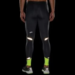 BROOKS Run Visible Mens Running Tights Asphalt/Nightlife -Sports Apparel Shop run visible mens running tights asphalt nightlife p7803 30868 image