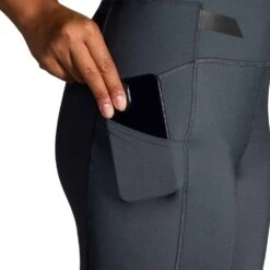 BROOKS Run Visible Womens Running Tights Asphalt/Nightlife -Sports Apparel Shop run visible womens running tights asphalt nightlife p7804 30869 image