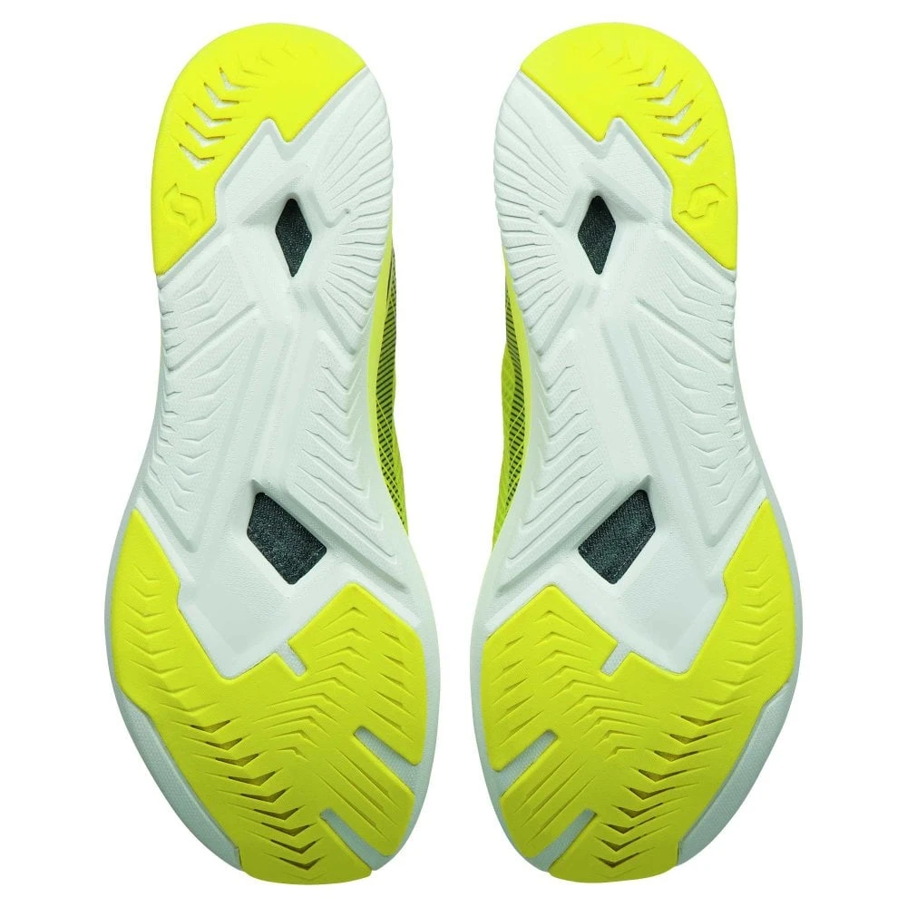Scott Speed Carbon RC Mens Road Running Shoes Yellow/White 5 Scott Speed Carbon RC Mens Road Running Shoes Yellow/White - Image 3