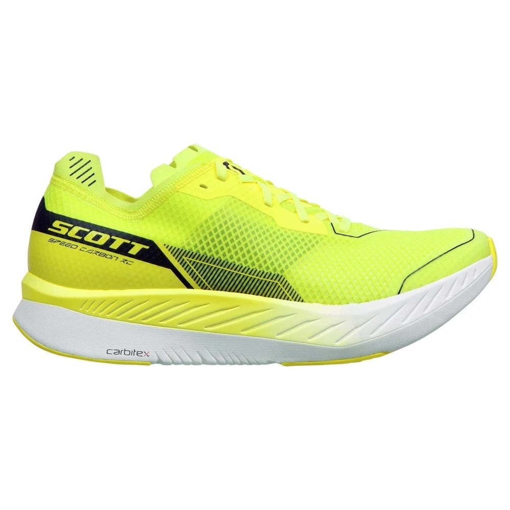 Scott Speed Carbon RC Womens Road Running Shoes Yellow/White 3 Scott Speed Carbon RC Womens Road Running Shoes Yellow/White