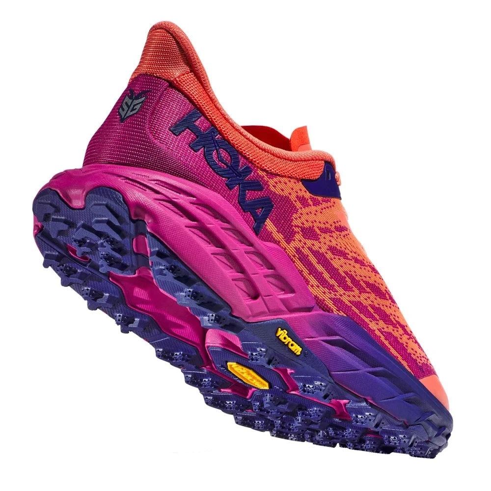 Hoka Speedgoat 5 Wide D Womens Trail Running Shoes Festival Fuschia/Camellia 4 Hoka Speedgoat 5 Wide D Womens Trail Running Shoes Festival Fuschia/Camellia - Image 2
