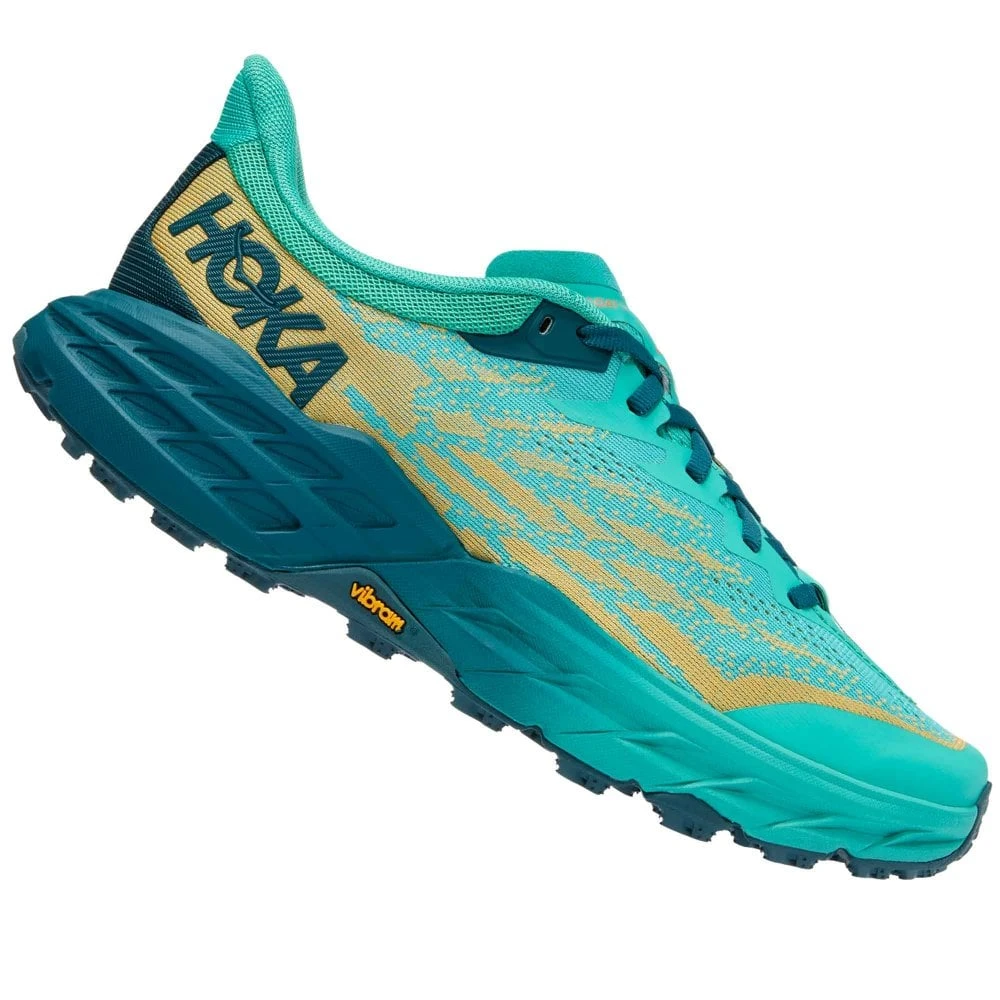Hoka Speedgoat 5 Womens Trail Running Shoes Deep Teal/Water Garden 3 Hoka Speedgoat 5 Womens Trail Running Shoes Deep Teal/Water Garden