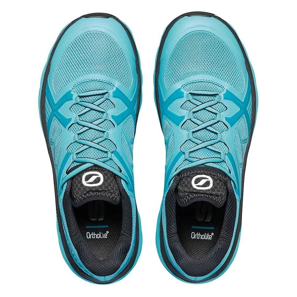 Scarpa Spin Infinity Women's Trail Running Shoes Atoll/Scub Blue 4 Scarpa Spin Infinity Women's Trail Running Shoes Atoll/Scub Blue - Image 2